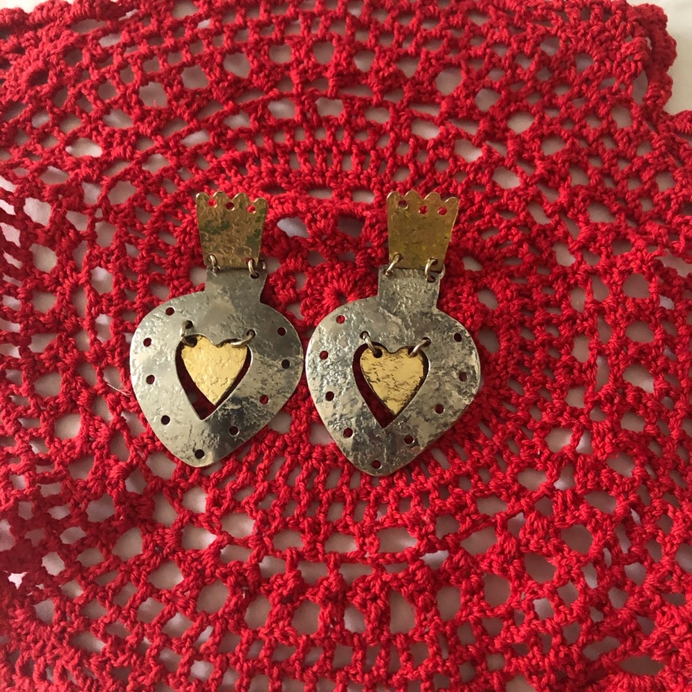 Earrings, Large